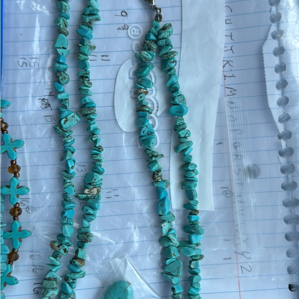 Turquoise Beaded Necklace